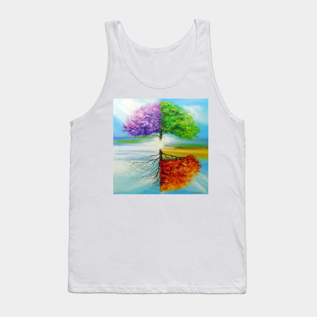 Tree of life Tank Top by OLHADARCHUKART